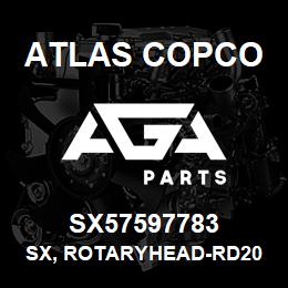 SX57597783 Atlas Copco SX, ROTARYHEAD-RD20 | AGA Parts