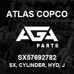 SX57692782 Atlas Copco SX, CYLINDER, HYD, JACK | AGA Parts