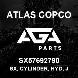 SX57692790 Atlas Copco SX, CYLINDER, HYD, JACK | AGA Parts