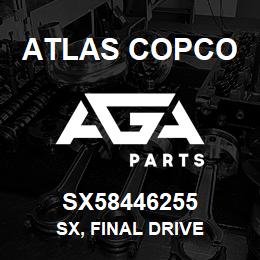 SX58446255 Atlas Copco SX, FINAL DRIVE | AGA Parts