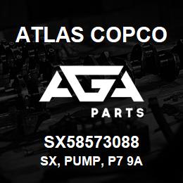 SX58573088 Atlas Copco SX, PUMP, P7 9A | AGA Parts