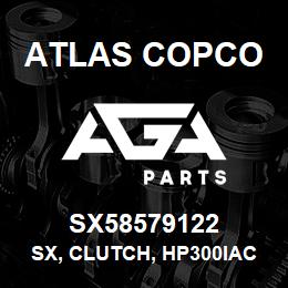 SX58579122 Atlas Copco SX, CLUTCH, HP300IAC, 0, GROUP | AGA Parts