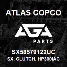 SX58579122UC Atlas Copco SX, CLUTCH, HP300IAC, 0, GROUP | AGA Parts