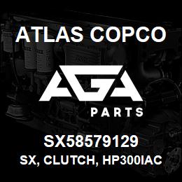 SX58579129 Atlas Copco SX, CLUTCH, HP300IAC | AGA Parts