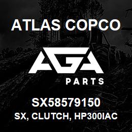 SX58579150 Atlas Copco SX, CLUTCH, HP300IAC, 0, ASSY | AGA Parts