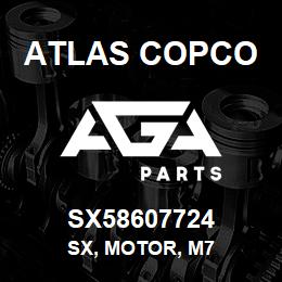 SX58607724 Atlas Copco SX, MOTOR, M7 | AGA Parts