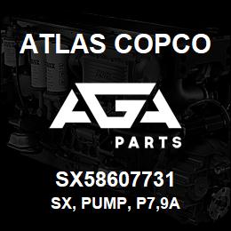 SX58607731 Atlas Copco SX, PUMP, P7,9A | AGA Parts