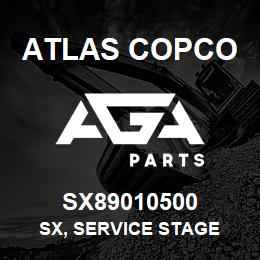 SX89010500 Atlas Copco SX, SERVICE STAGE | AGA Parts