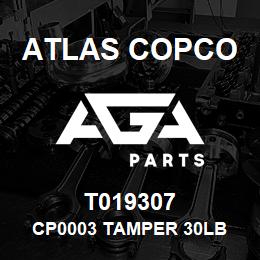 T019307 Atlas Copco CP0003 TAMPER 30LB | AGA Parts