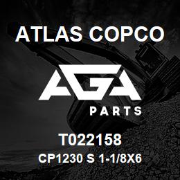 T022158 Atlas Copco CP1230 S 1-1/8X6 | AGA Parts