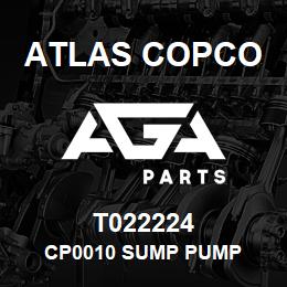 T022224 Atlas Copco CP0010 SUMP PUMP | AGA Parts