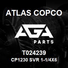 T024239 Atlas Copco CP1230 SVR 1-1/4X6 | AGA Parts