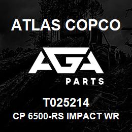 T025214 Atlas Copco CP 6500-RS IMPACT WRENCH | AGA Parts