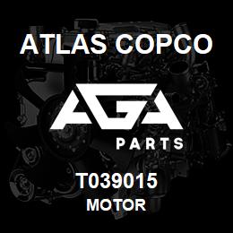 T039015 Atlas Copco MOTOR | AGA Parts