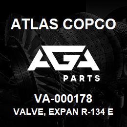 VA-000178 Atlas Copco VALVE, EXPAN R-134 EBSJE-7 C.J | AGA Parts