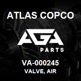 VA-000245 Atlas Copco VALVE, AIR | AGA Parts