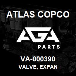 VA-000390 Atlas Copco VALVE, EXPAN | AGA Parts