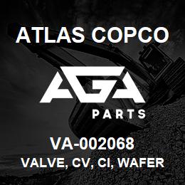 VA-002068 Atlas Copco VALVE, CV, CI, WAFER | AGA Parts