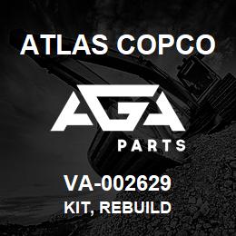 VA-002629 Atlas Copco KIT, REBUILD | AGA Parts