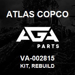 VA-002815 Atlas Copco KIT, REBUILD | AGA Parts