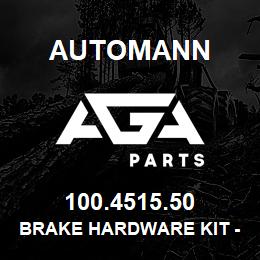 100.4515.50 Automann Brake Hardware Kit - Meritor #KIT9081 | AGA Parts