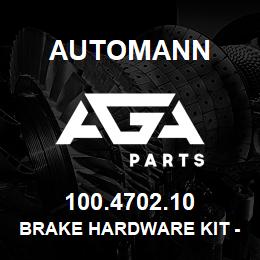 100.4702.10 Automann Brake Hardware Kit - Meritor | AGA Parts