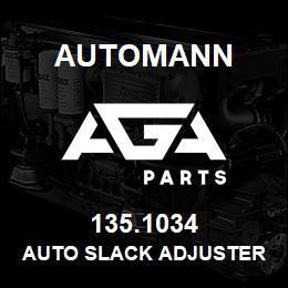 135.1034 Automann Auto Slack Adjuster - 5.5" Arm, 1.5"-10 Spline, Haldex Type | AGA Parts