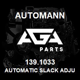 139.1033 Automann Automatic Slack Adjuster - Meritor Type B 5.5" Arm, 1.5"-10 Spline | AGA Parts