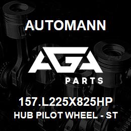 157.l225x825hp Automann Hub Pilot Wheel - Steel, 22.5" x 8.25" | AGA Parts