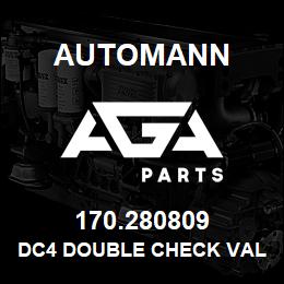 170.280809 Automann DC4 Double Check Valve - Bendix Type | AGA Parts