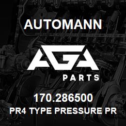 170.286500 Automann PR4 Type Pressure Protection Valve - 85 PSI | AGA Parts