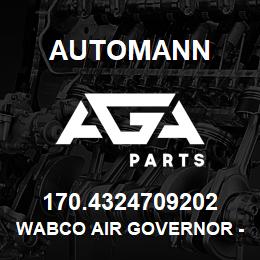 170.4324709202 Automann Wabco Air Governor - 1200PL | AGA Parts