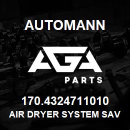 170.4324711010 Automann Air Dryer System Saver 1200 Plus Type | AGA Parts