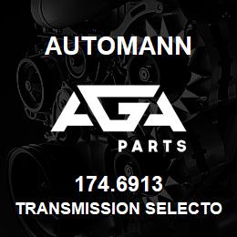 174.6913 Automann Transmission Selector Valve - Fuller A6913 | AGA Parts