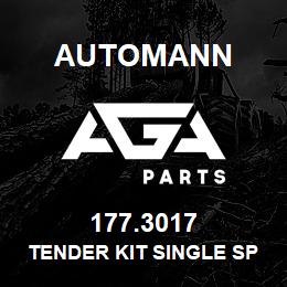 177.3017 Automann Tender Kit Single Spring - 15" | AGA Parts