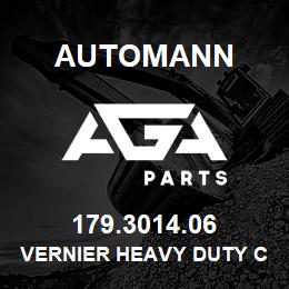 179.3014.06 Automann Vernier Heavy Duty Control Cable - 6 FT | AGA Parts