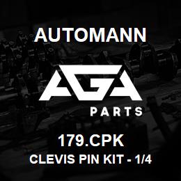 179.CPK Automann Clevis Pin Kit - 1/4" & 1/2" Pin | AGA Parts