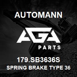 179.SB3636S Automann Spring Brake Type 36/36 Sealed | AGA Parts