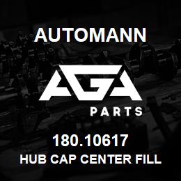 180.10617 Automann Hub Cap Center Fill Plug - Blue | AGA Parts