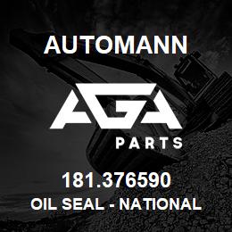 181.376590 Automann Oil Seal - National Type | AGA Parts