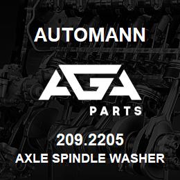 209.2205 Automann Axle Spindle Washer | AGA Parts