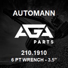 210.1910 Automann 6 PT Wrench - 3.5" | AGA Parts