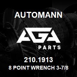 210.1913 Automann 8 Point Wrench 3-7/8" (3.875"), 3/4" Drive | AGA Parts