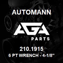 210.1915 Automann 6 PT Wrench - 4-1/8" | AGA Parts