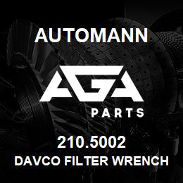 210.5002 Automann Davco Filter Wrench - 6" | AGA Parts