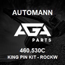 460.530C Automann King Pin Kit - Rockwell Type, GMC 88936011, Meritor R201474 | AGA Parts