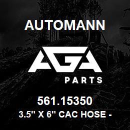 561.15350 Automann 3.5" x 6" CAC Hose - Hot Charge Air | AGA Parts