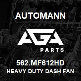 562.MF612HD Automann Heavy Duty Dash Fan - 6" Diameter | AGA Parts