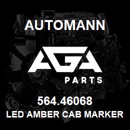 564.46068 Automann LED Amber Cab Marker - Freightliner 2251942000, 22-51942-000 | AGA Parts