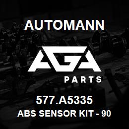 577.A5335 Automann ABS Sensor Kit - 90 Degree, 2 Pin | AGA Parts